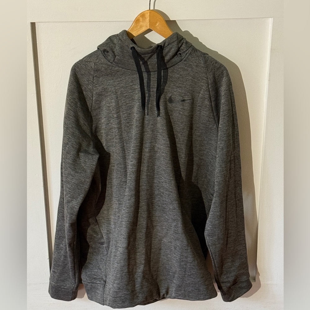 Nike Dri-FIT Gray Hoodie - Picture 2 of 3